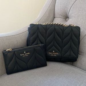 Kate Spade Quilted Crossbody & Wallet